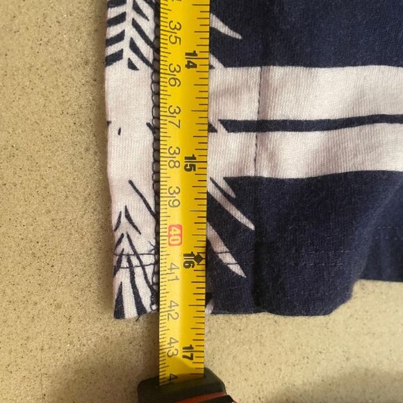 LANDS END SUMMER MAXI TANK DRESS 💎HOST PICK 💎 PALM PRINT EUC XL COTTON - Picture 11 of 14